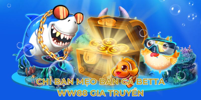 Chỉ bạn mẹo bắn cá betta WW88 gia truyền